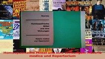 Read  Homöopathische Mittel und ihre Wirkungen Materia medica und Repertorium Full Ebook