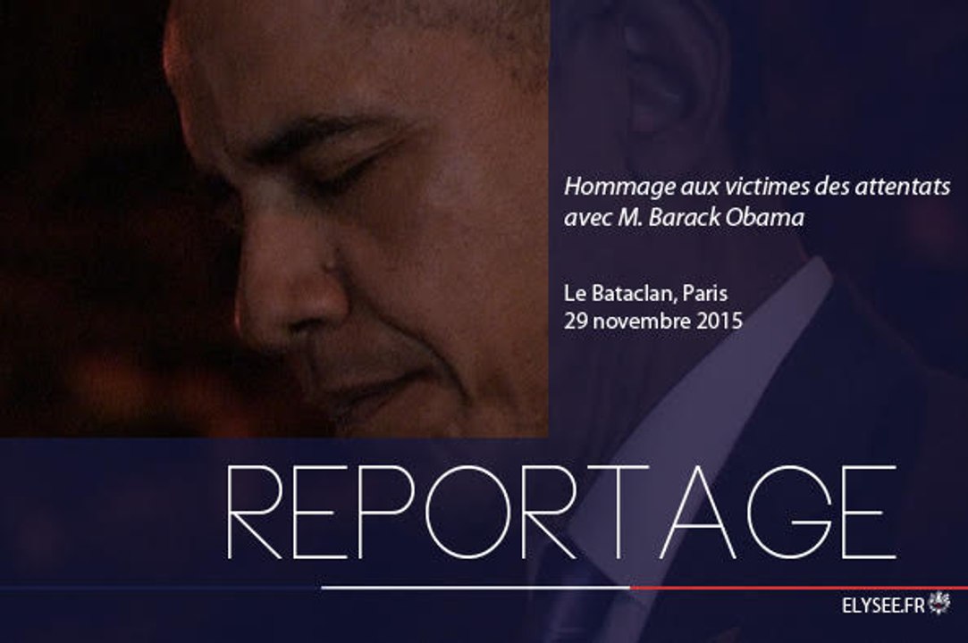 Recueillement devant le Bataclan