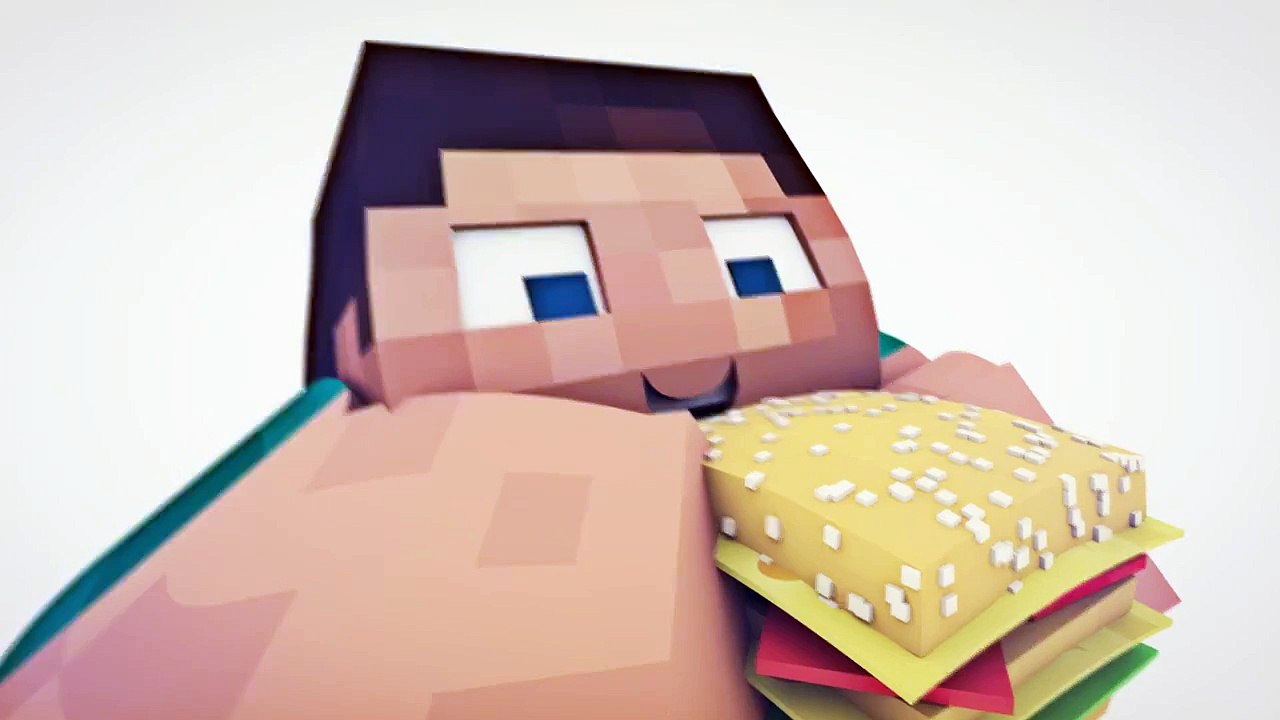 Burgers Minecraft Animation