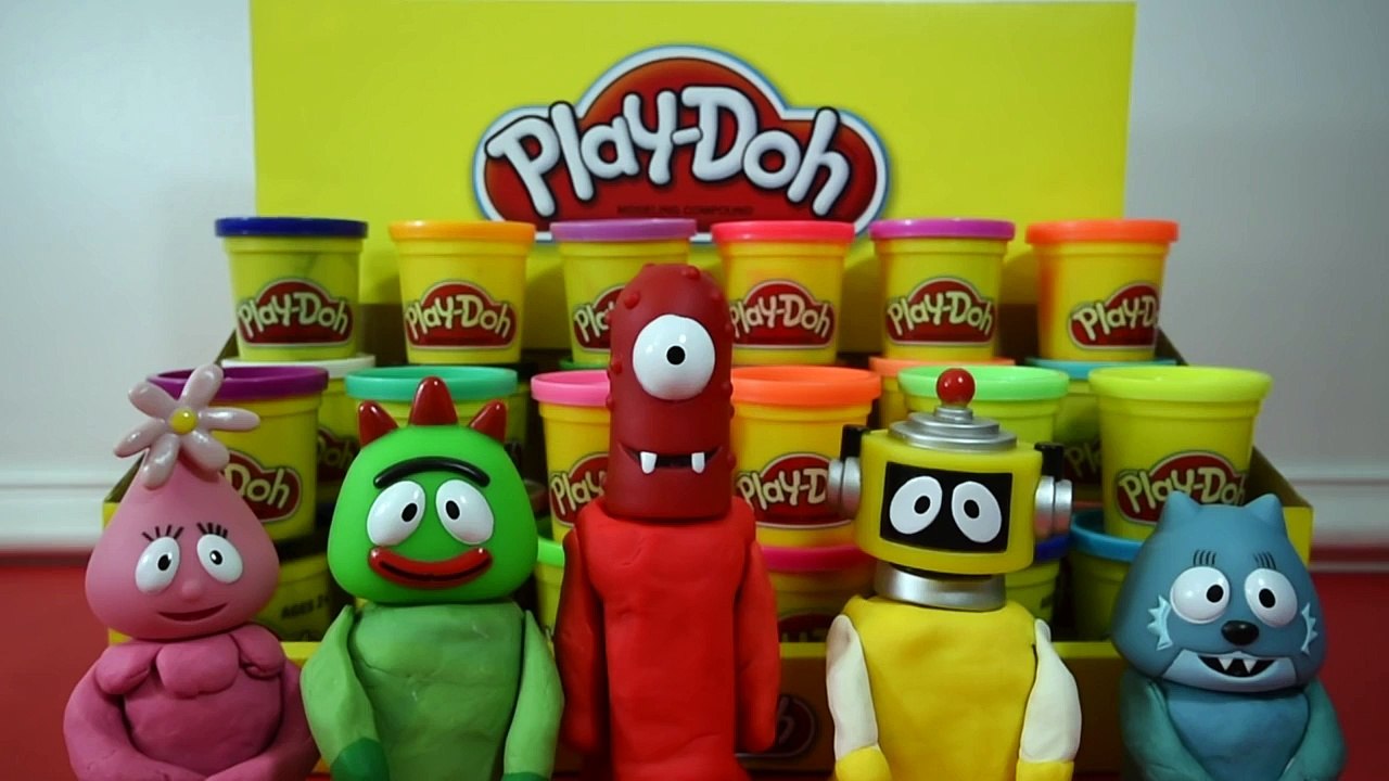 GIANT Yo Gabba Gabba! Play Doh Foofa Surprise Egg Peppa Pig Princess Nick Jr. Eggs