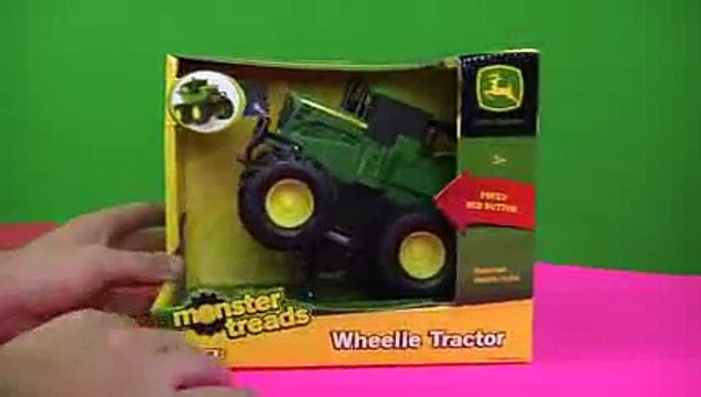 John Deere Wheelie Tractor Toy - Monster Truck Tractor Toy