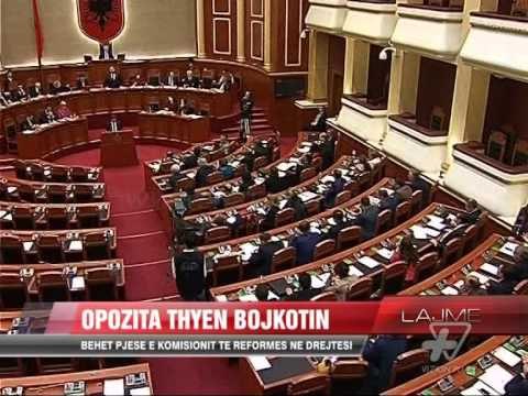 Opozita bëhet pjesë e komisionit të reformës në drejtësi - News, Lajme - Vizion Plus