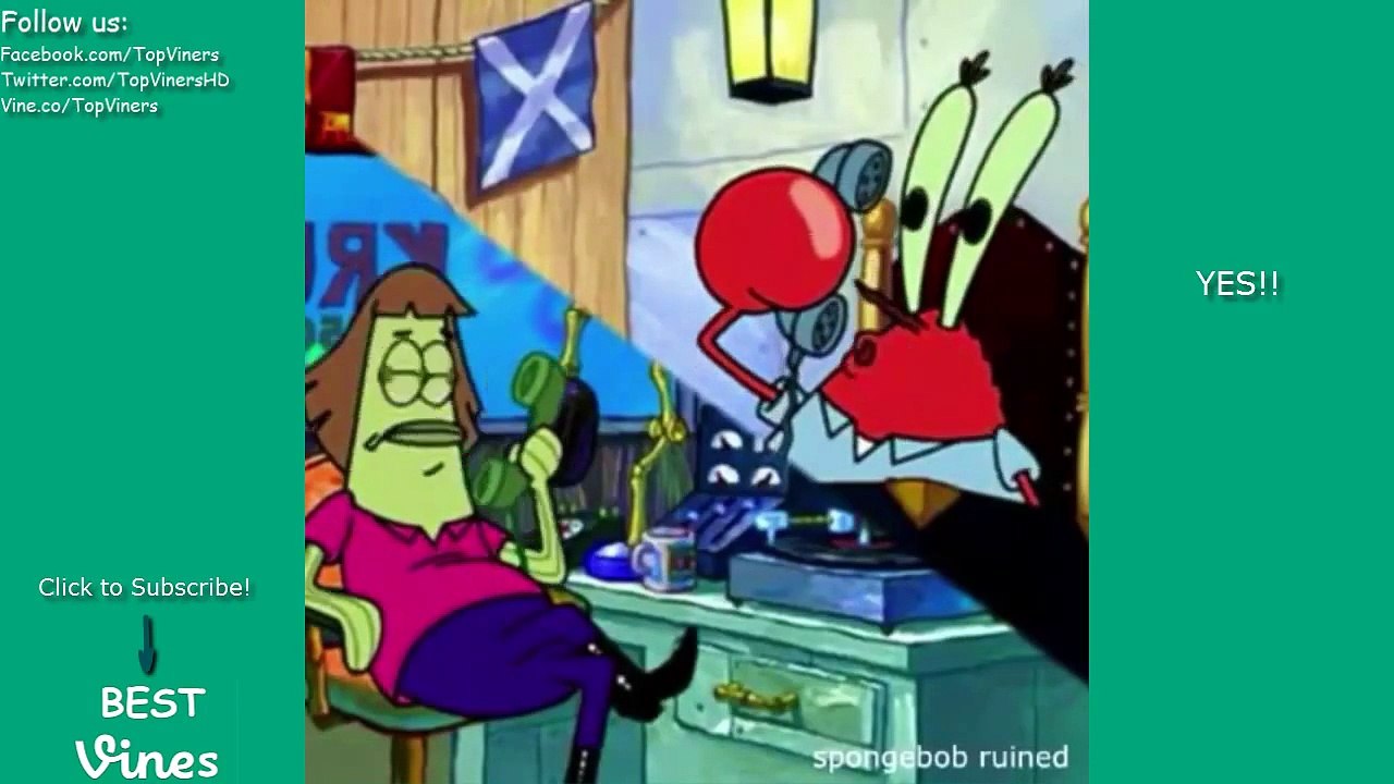 SpongeBob Ruined Vine Compilation (Voice Over) All SpongeBob Ruined Vines | BEST VINES ✔