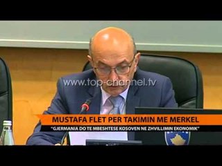 Mustafa për takimin me Merkel: Gjermania do mbështesë Kosovën - Top Channel Albania - News - Lajme