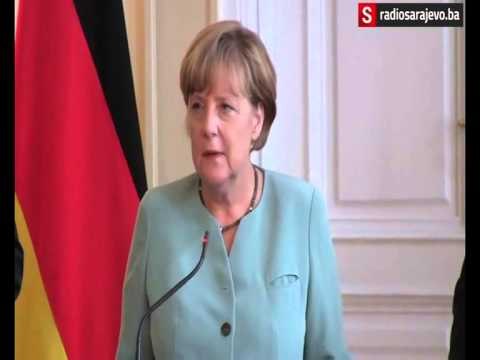 MERKEL MBERRIN NE BOSNJE HERCEGOVINE PRITET NGA KRYEMINISTRI I VENDIT LAJM
