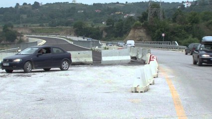 DESHTON SERISH AFATI PER RRUGEN TIRANE - ELBASAN