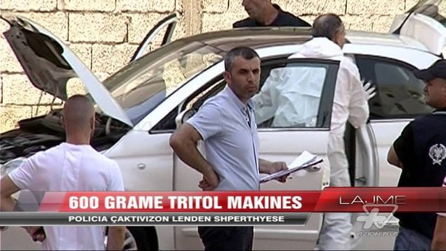 Kombinat, 600 gramë tritol makinës - News, Lajme - Vizion Plus