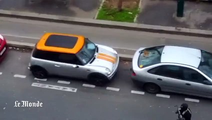 Images de la fuite des hommes qui ont attaqué « Charlie Hebdo » - vidéo Dailymotion