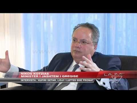 Nikos Kotzias intervistë ekskluzive për Vizion Plus - News, Lajme - Vizion Plus