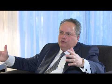 MINISTRI I JASHTEM GREK KOTZIAS EKSKLUZIVISHT PER “VIZION PLUS” NE PERFUNDIM TE VIZITES LAJM