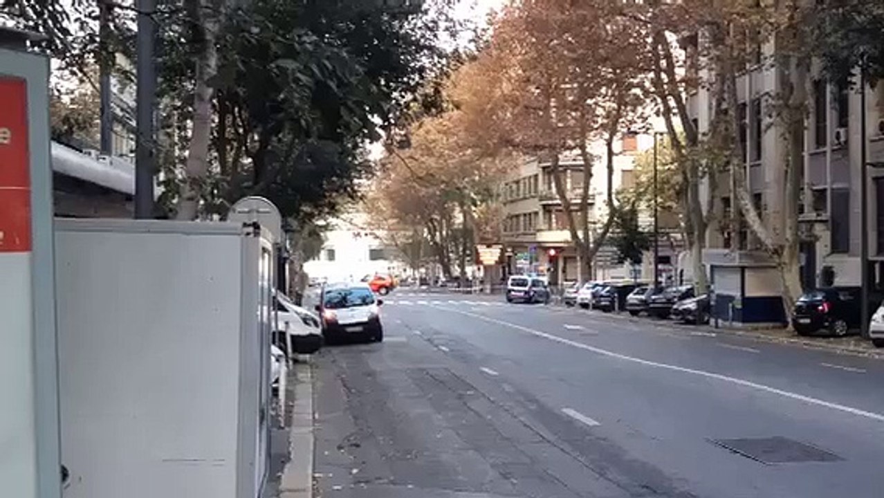 Marseille  voiture suspecte ouverte à l'explosif, le boulevard des Dames cerné