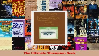 Read  The Ultimate Thompson Book Ebook Free