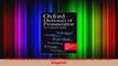Read  The Oxford Dictionary of Pronunciation for Current English EBooks Online
