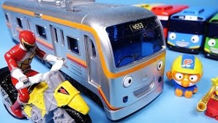 Tayo the little bus 꼬마버스 타요 메트 지하철 Tayo Metro toy мультфиль