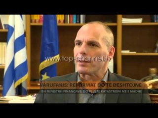 Varoufakis: Reformat do të dështojnë - Top Channel Albania - News - Lajme