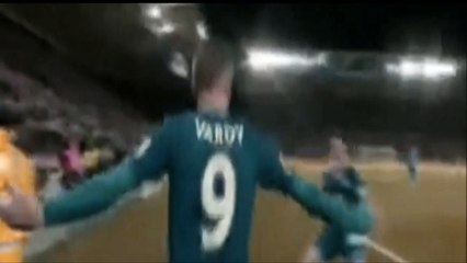 El Gol  de Vardy  No fue Suficiente  y el Marcador fue Leicester 1 Manchester United 1