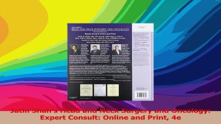 Jatin Shahs Head and Neck Surgery and Oncology Expert Consult Online and Print 4e PDF