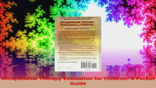 Occupational Therapy Evaluation for Children A Pocket Guide Download