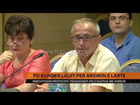 PD kundër ligjit për arsimin e lartë, mbështesin protestat - Top Channel Albania - News - Lajme