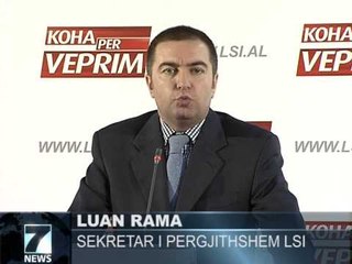 LSI PERSHENDET TRYEZEN QENDRIMI I SOCIALISTEVE I PAJUSTIFIKUESHEM LAJM