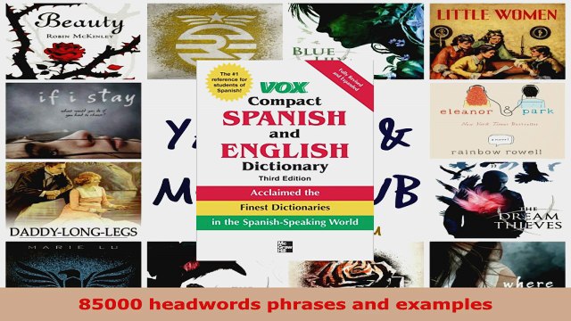 Download Vox Compact Spanish and English Dictionary 3rd Edition PDF Online