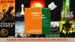 Read  English Idioms in Use Advanced with Answers Ebook Free