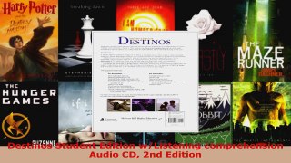 Read  Destinos Student Edition wListening comprehension Audio CD 2nd Edition Ebook Free