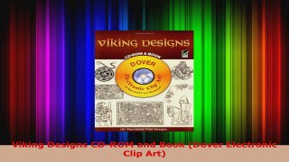 Read  Viking Designs CDROM and Book Dover Electronic Clip Art PDF Free