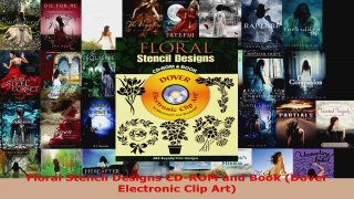 Download  Floral Stencil Designs CDROM and Book Dover Electronic Clip Art PDF Online