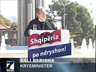 BERISHA NE SHKODER OPOZITA PENGON INTEGRIMIN E VENDIT LAJM