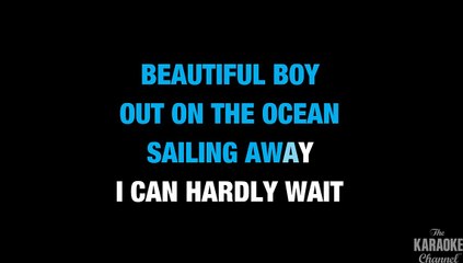 Beautiful Boy in the Style of John Lennon with lyrics (no lead vocal)