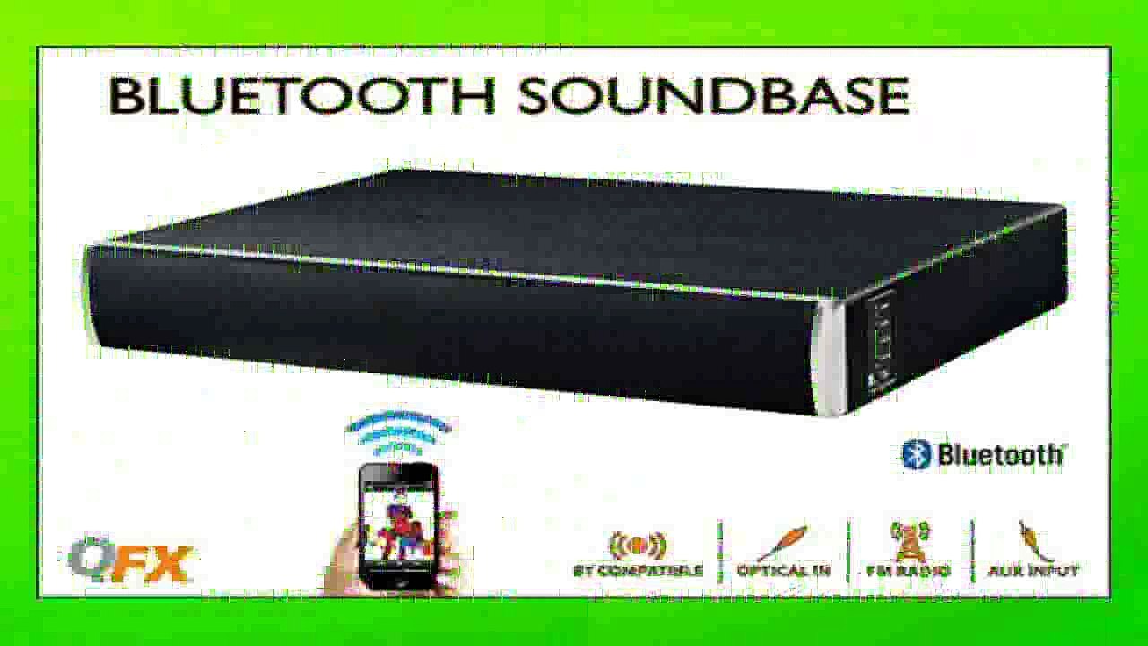 Best buy 20 Channel Sound Bar  QFX SBASE2000 Bluetooth Soundbase 20 Channel Speaker System