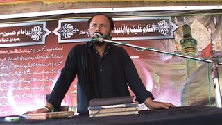 Zakir Malik Ibrar Hussain Ibrar (Hafizabad) 9 Muharram 1437 hj at Basti Mehmoodaywala (KWL)
