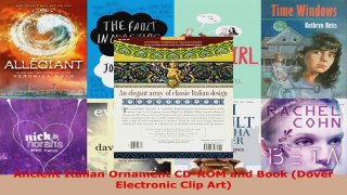 Download  Ancient Italian Ornament CDROM and Book Dover Electronic Clip Art EBooks Online