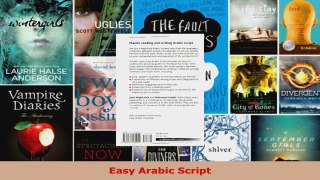 Read  Easy Arabic Script Ebook Free