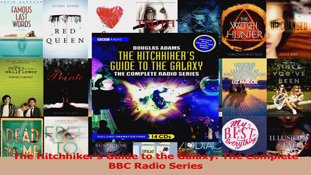 Download  The Hitchhikers Guide to the Galaxy The Complete BBC Radio Series Ebook Free