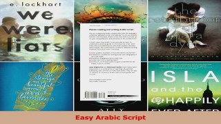 Download  Easy Arabic Script PDF Online