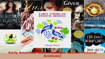 Read  Early American Stencil Designs Dover Pictorial Archives Ebook Free