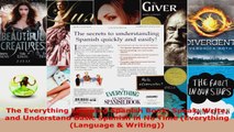 Read  The Everything Learning Spanish Book Speak Write and Understand Basic Spanish in No Time Ebook Free