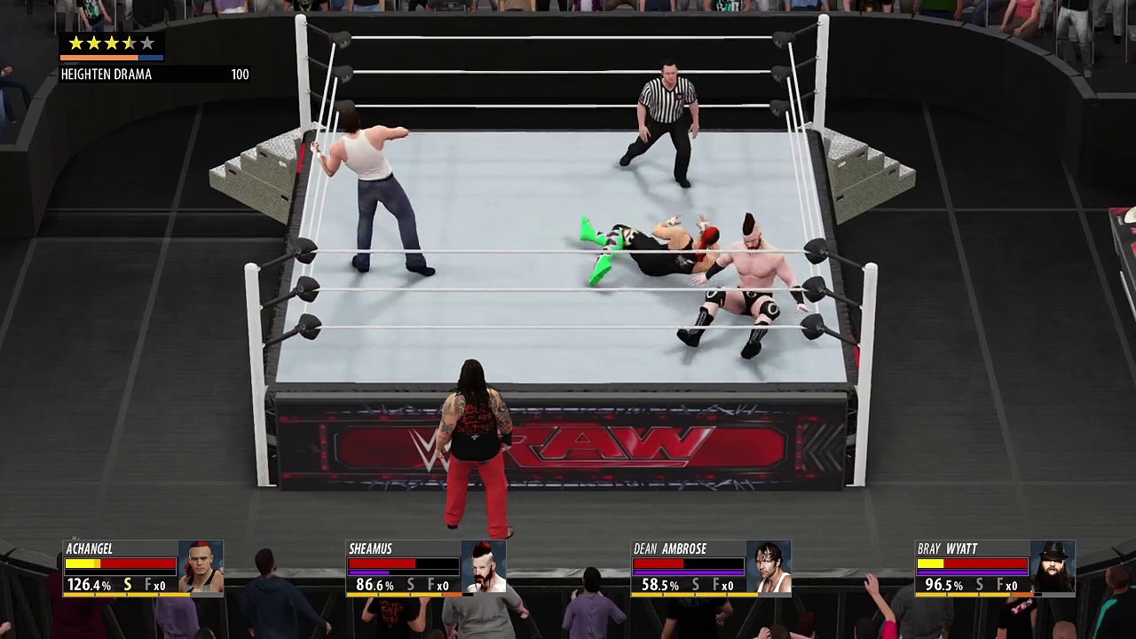 WWE 2K16 what a kick