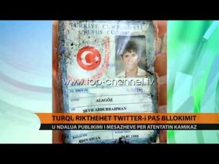 Rikthehet në Turqi Twitter-i - Top Channel Albania - News - Lajme