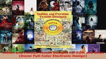 Read  Indian and Persian Textile Designs CDROM and Book Dover FullColor Electronic Design PDF Free