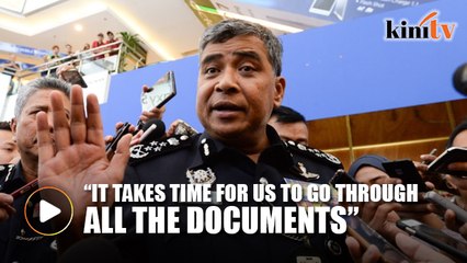 "We are investigating, but we need time"