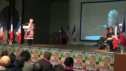 Régionales Marie Guite Dufay (PS) à Auxerre : voter c'est la liberté