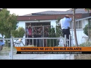 Gjermania: Në 2015-n, 800 mijë azilantë - Top Channel Albania - News - Lajme