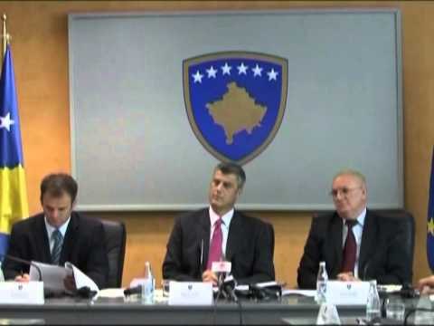 THAÇI PER QEVERISJEN KRYEMINISTRI I SHPALL LUFTE KORRUPSIONIT DHE KRIMIT LAJM