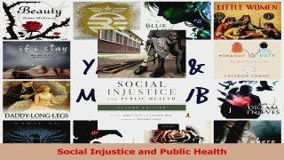 Read  Social Injustice and Public Health Ebook Free