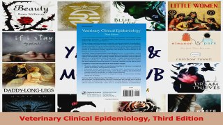 Read  Veterinary Clinical Epidemiology Third Edition PDF Free