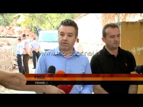 Tiranë, shembet objekti pa leje pranë pedonales - Top Channel Albania - News - Lajme