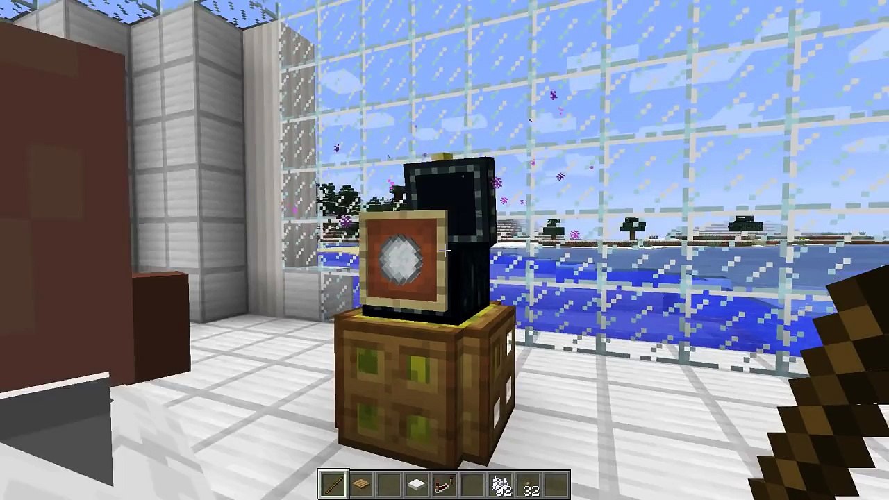 Minecraft | TERRIBLE AT TABLE TENNIS!! | Custom Command